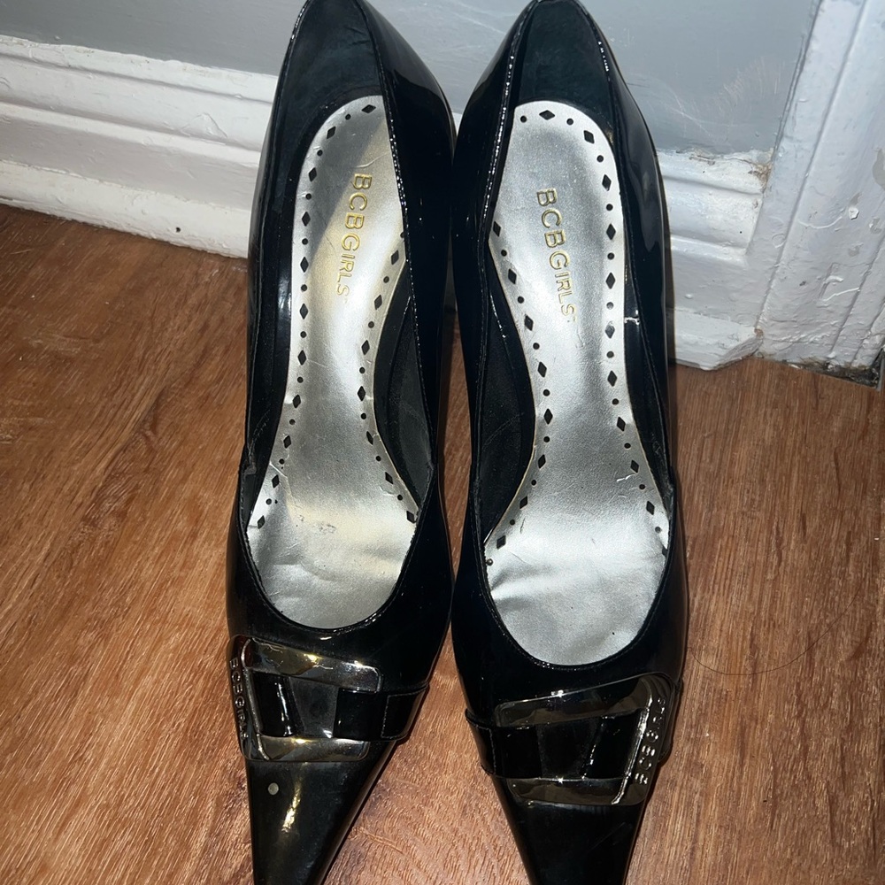 BCBGirls Black Patent Leather Heels